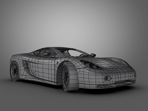 3d model ascari car - Ascari KZ1 by Swan3DStudios
